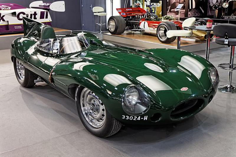 Lendas de Le Mans: Jaguar D-Type vencedor da prova 24 Horas de Le Mans  em 1955, 1956 e 1957