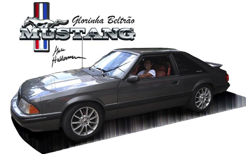 Automóvel Antigo do Leitor: O Ford Mustang de Glorinha Beltrão