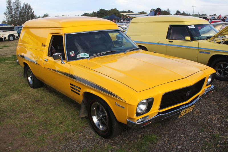 Holden Panel Van:Lazer na terra do Canguru