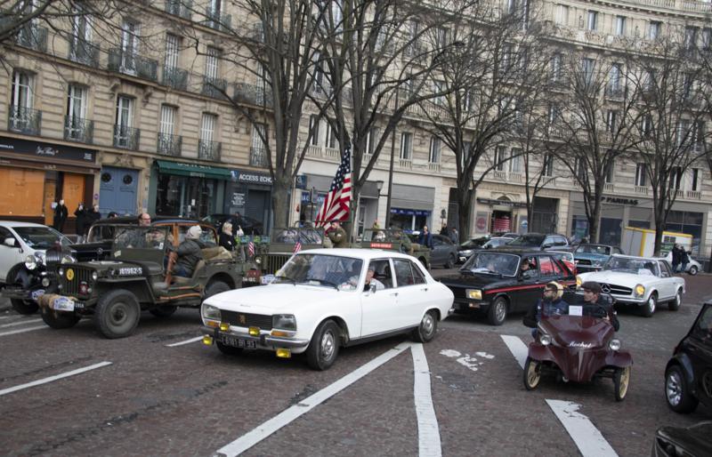 Clube Vincennes en Anciennes – Travessia de Inverno em Paris – Nas estradas e Ruas