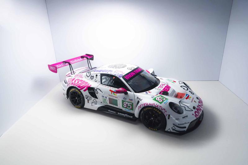 24 Horas de Le Mans 2025: As Damas de Ferro/Iron Dames revelam uma nova pintura em seu Porsche 911 GT3 R LMGT3