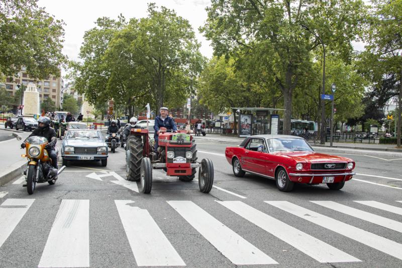 Club Vincennes en Anciennes – Um passeio do passado recente, Travessia de Verão em Paris, 2023 – França