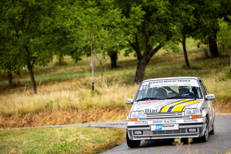 Um Renault Super 5: Rallye Drôme Paul Friedman (VHC e VHRE)