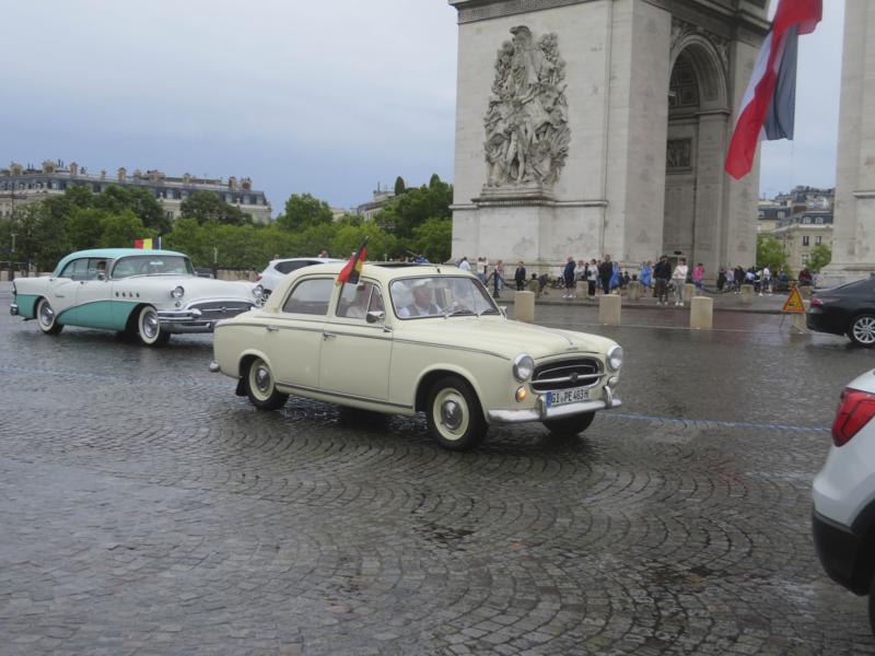 Club Vincennes en Anciennes – Travessia de Verão, Julho de 2025, Dauphine, Paris, França