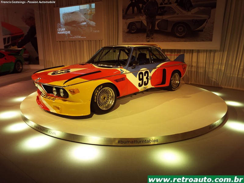 Salão Rétromobile 2026: BMW Art Cars