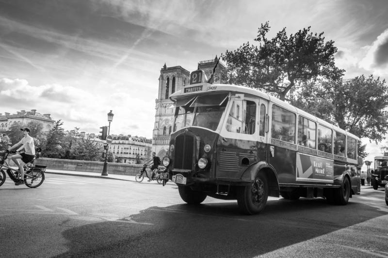 Club Vincennes en Anciennes, VEA – Veículos Europeus Antigos, Travessia de verão em Paris, julho 2026, Ônibus