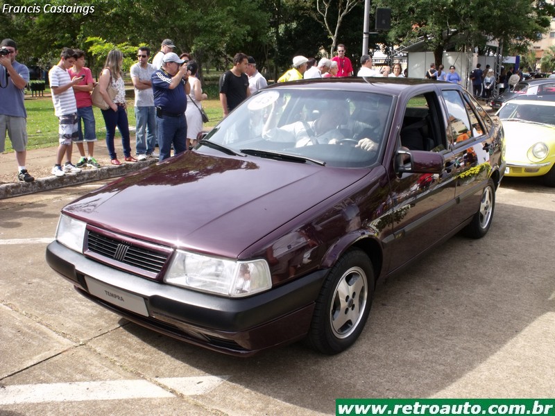 Cinquentenário da Fiat em Betim: E a família Tempra