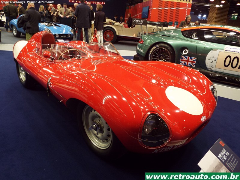 Lendas de Le Mans: Jaguar D-Type vencedor da prova 24 Horas de Le Mans em 1955, 1956 e 1957